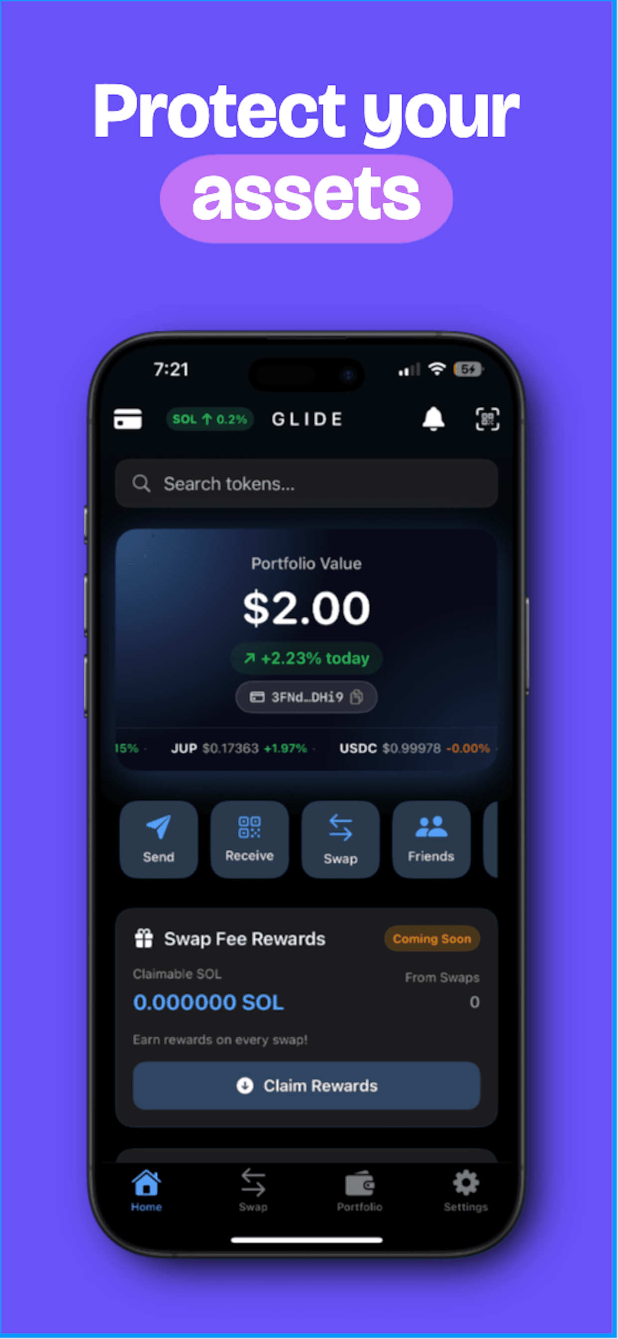 Glide — Swap and trading